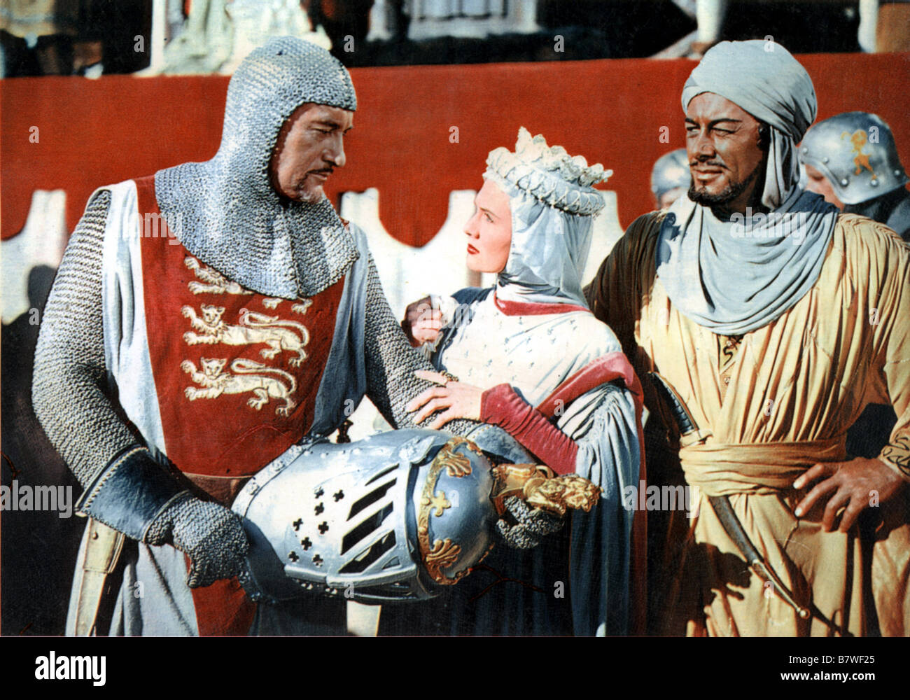 King Richard and the Crusaders  Year: 1954 USA Rex Harrison, Virginia Mayo, George Sanders  Director: David Butler Stock Photo