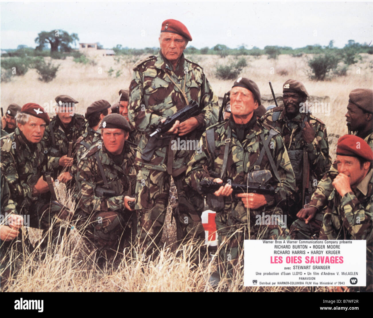 The wild geese 1978 richard burton hi-res stock photography and images -  Alamy