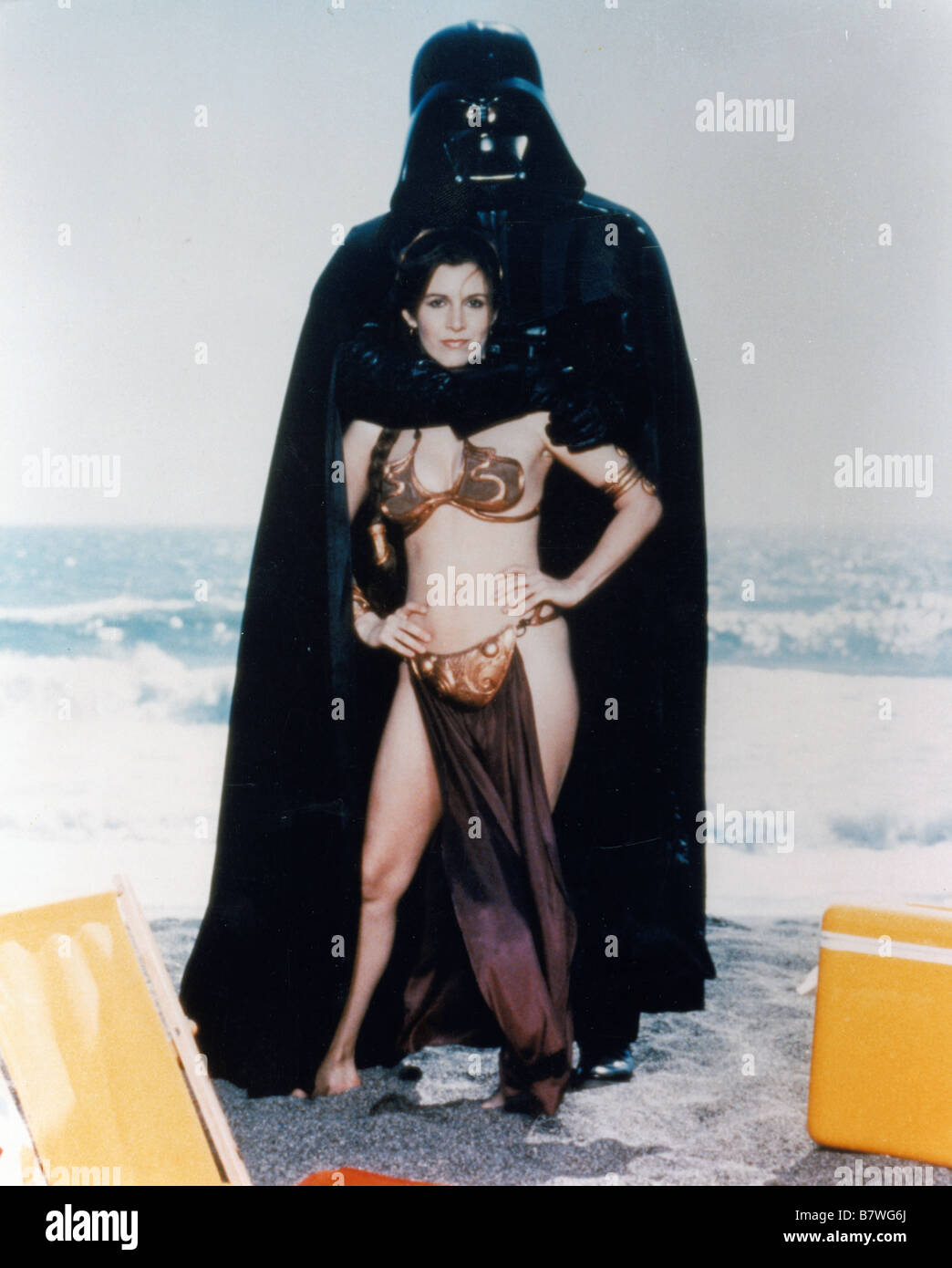 Star Wars: Episode VI, Return of the Jedi  Year: 1983  USA Carrie Fisher, David Prowse  Director: Richard Marquand Stock Photo