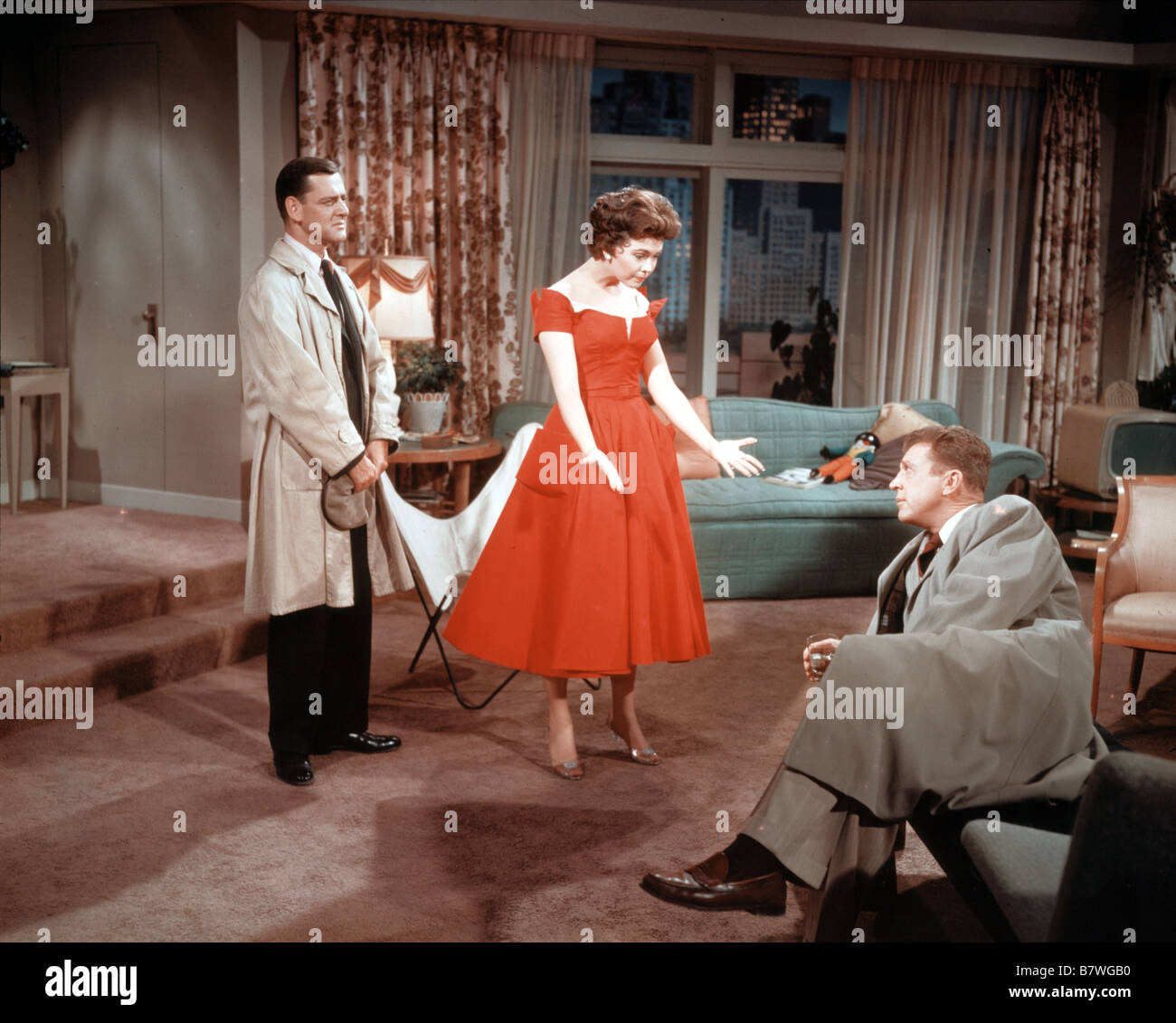 Ma femme a des complexes Oh, Men! Oh, Women!  Year: 1957  USA David Niven, Tony Randall  Director: Nunnally Johnson Stock Photo
