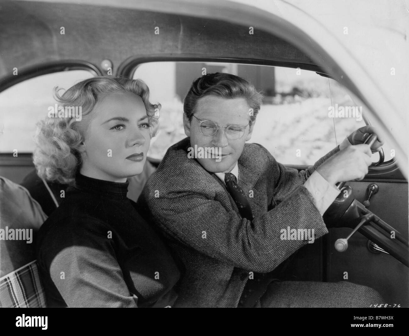 Tension Tension  Year: 1950 USA Audrey Totter, Richard Basehart  Director: John Berry Stock Photo