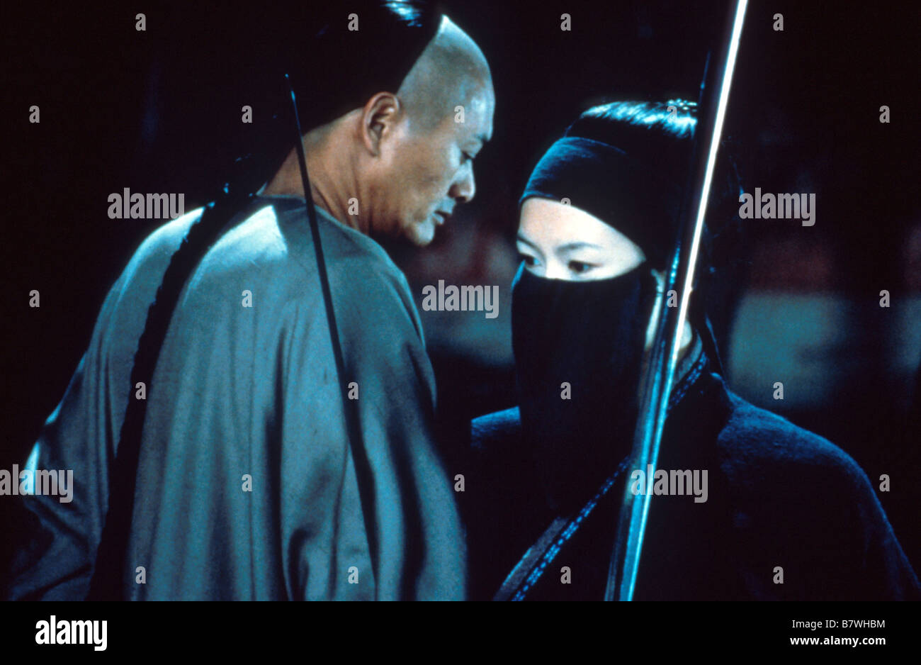 Tigre et dragon Wo hu cang long Crouching Tiger Hidden Dragon Année 2000 china Yun Fat Chow Michelle Yeoh Réalisateur Ang Lee Stock Photo