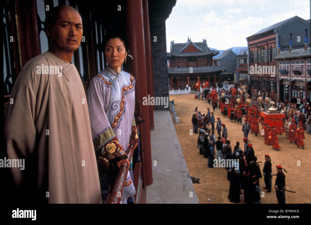 Wo hu cang long / Crouching Tiger, Hidden Dragon  Year: 2000 - china Yun-Fat Chow, Michelle Yeoh  Director: Ang Lee Stock Photo