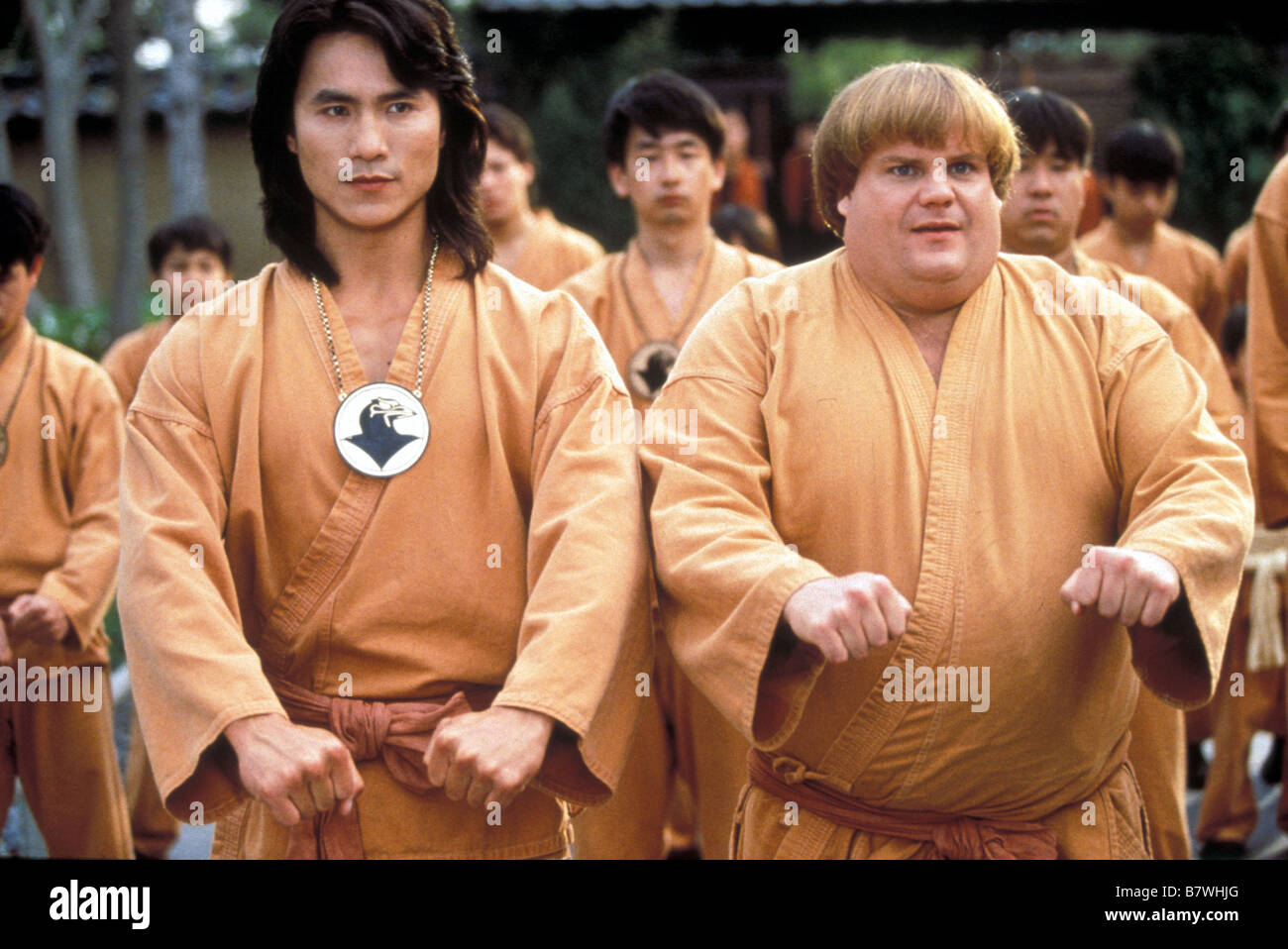 Beverly Hills Ninja  Year: 1997 USA Chris Farley, Robin Shou  Director : Dennis Dugan Stock Photo