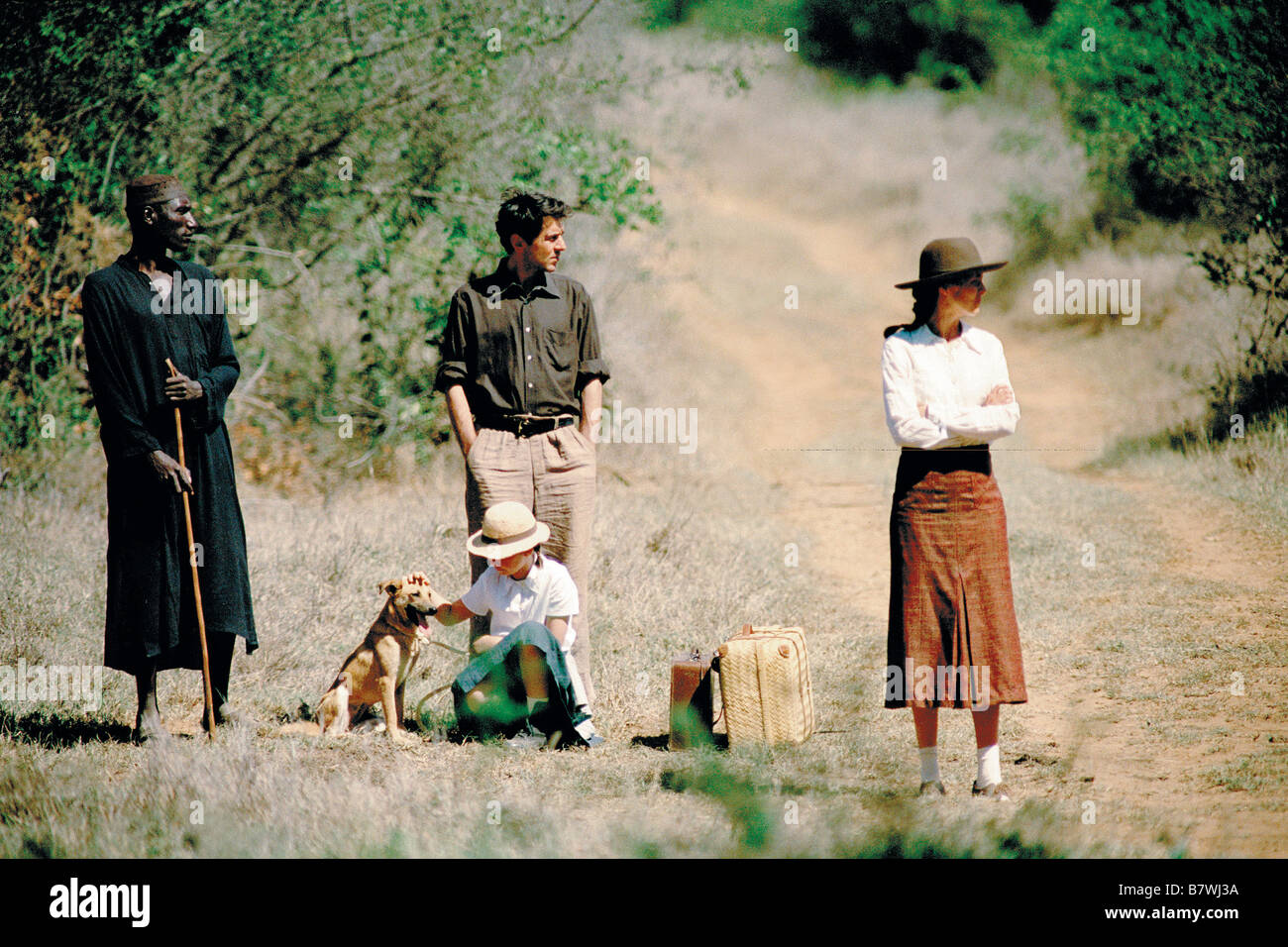 Nirgendwo in Afrika  Nowhere in Africa Year: 2001 - Germany Director : Caroline Link Sidede Onyulo, Merab Ninidze, Juliane Köhler, Lea Kurka Stock Photo
