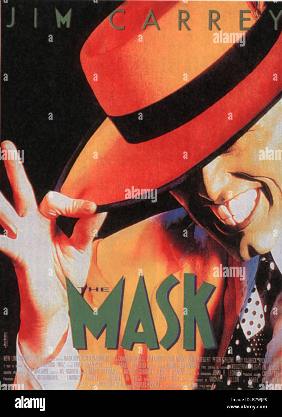 The Mask Year: 1994  USA Director: Charles Russell Movie poster Stock Photo
