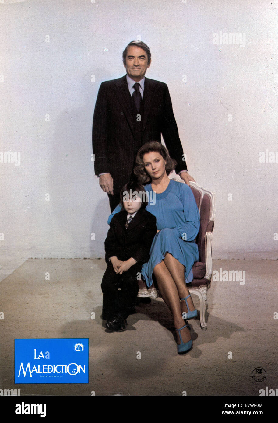 The Omen  Year: 1976 USA / UK Gregory Peck, Lee Remick, Harvey Stephens Director: Richard Donner Stock Photo