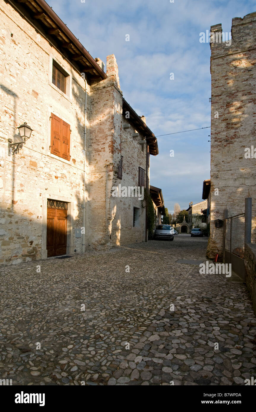 The medieval village of Strassoldo, Italy Stock Photo - Alamy