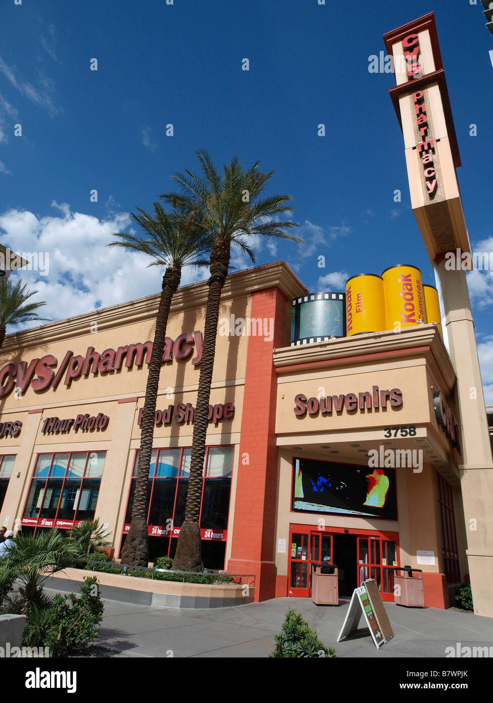 CVS Pharmacy Las Vegas Boulevard Las Vegas Stock Photo - Alamy