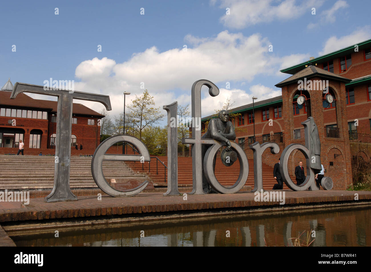 Telford Town Centre Shropshire Uk High Resolution Stock Photography and