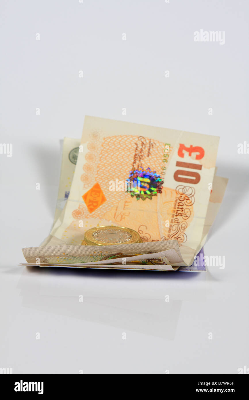 Bank of england notes Cut Out Stock Images & Pictures - Alamy