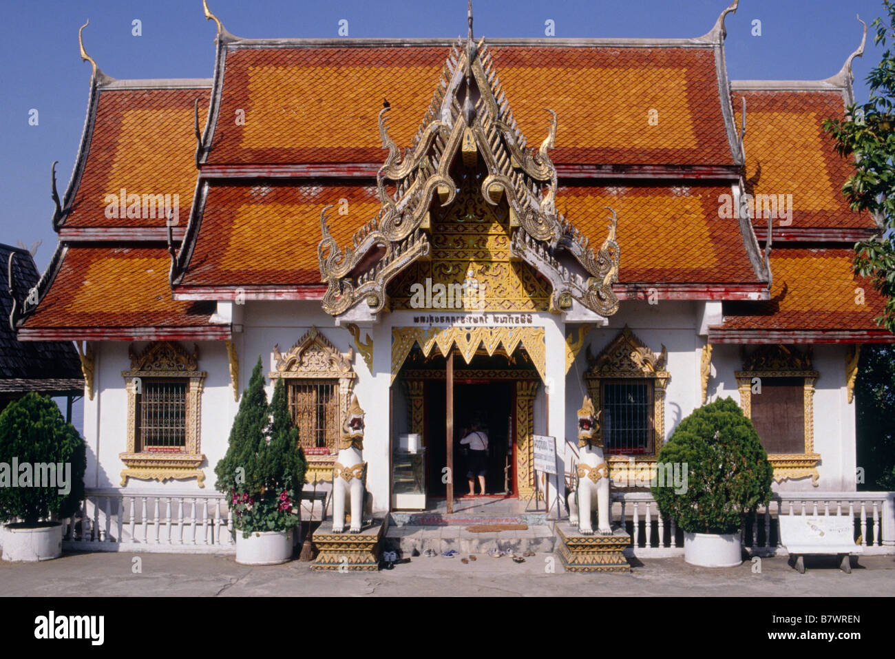Buddhist religious building Wat Phra That Doi Suthep Temple Small ...