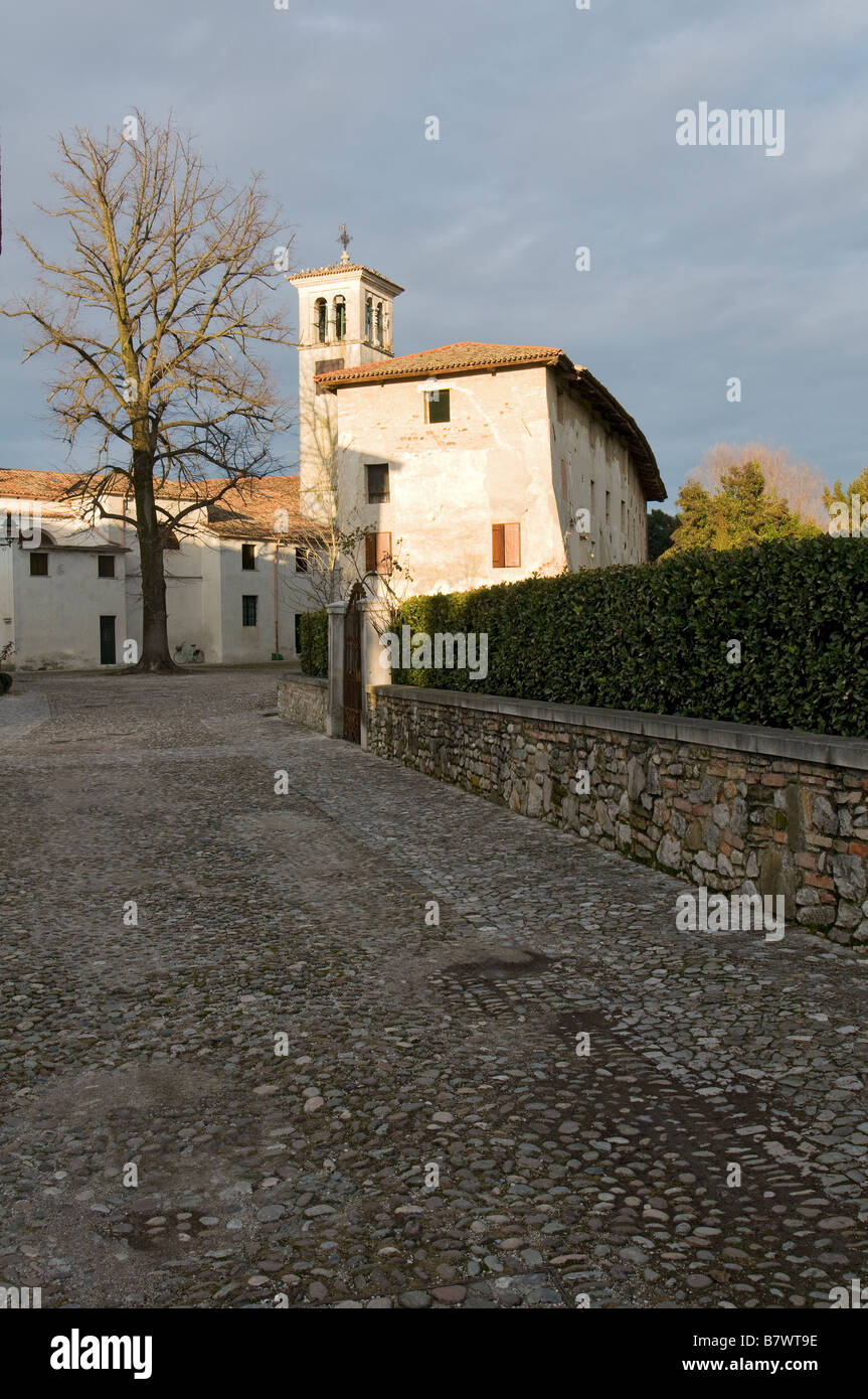 The medieval village of Strassoldo, Italy Stock Photo - Alamy