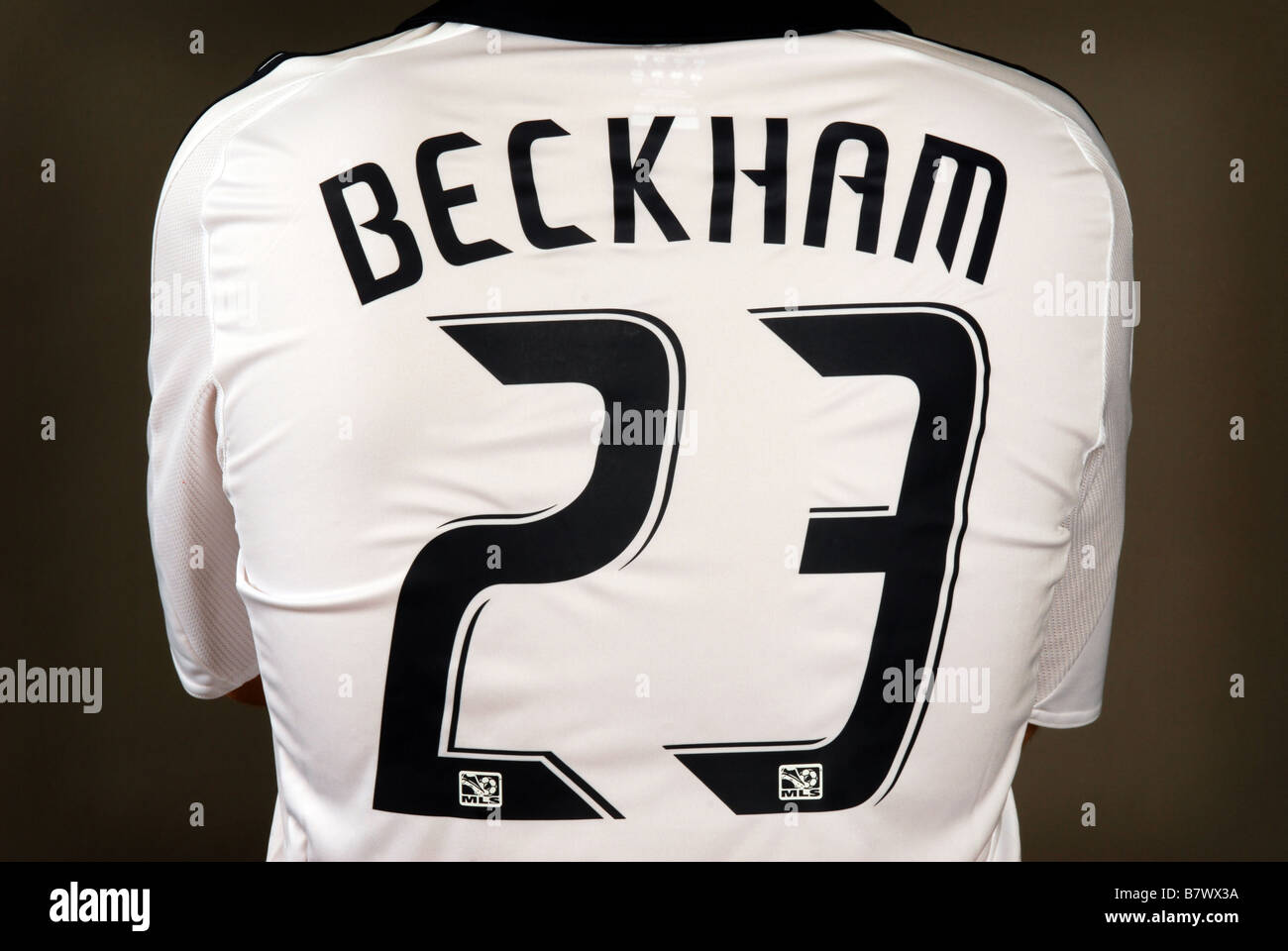 David Beckham 23 Stock Photo - Alamy