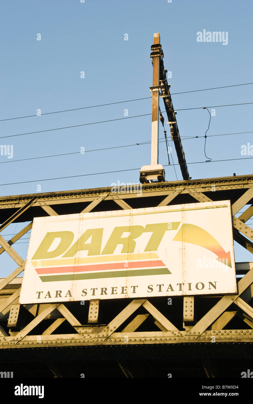 DART Railway Butt Bridge, Dublin Ireland, August 2006 Stock Photo Alamy