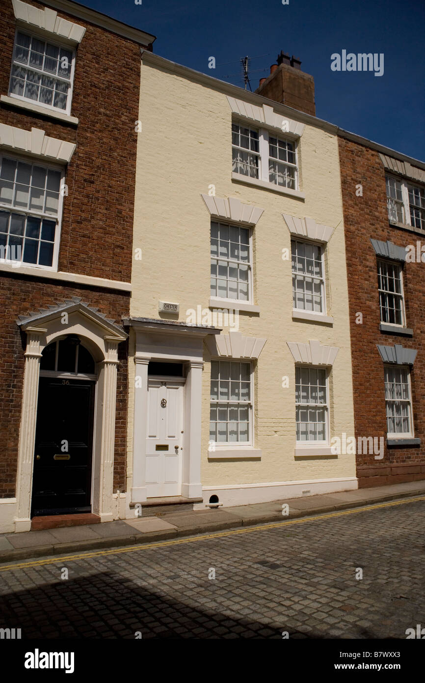 houses in the centre of Chester, England Stock Photo Alamy