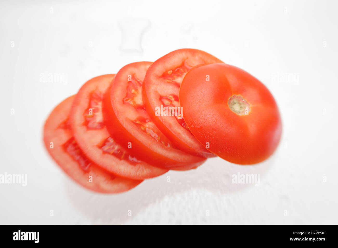 Sliced tomato slice fruit hi-res stock photography and images - Alamy