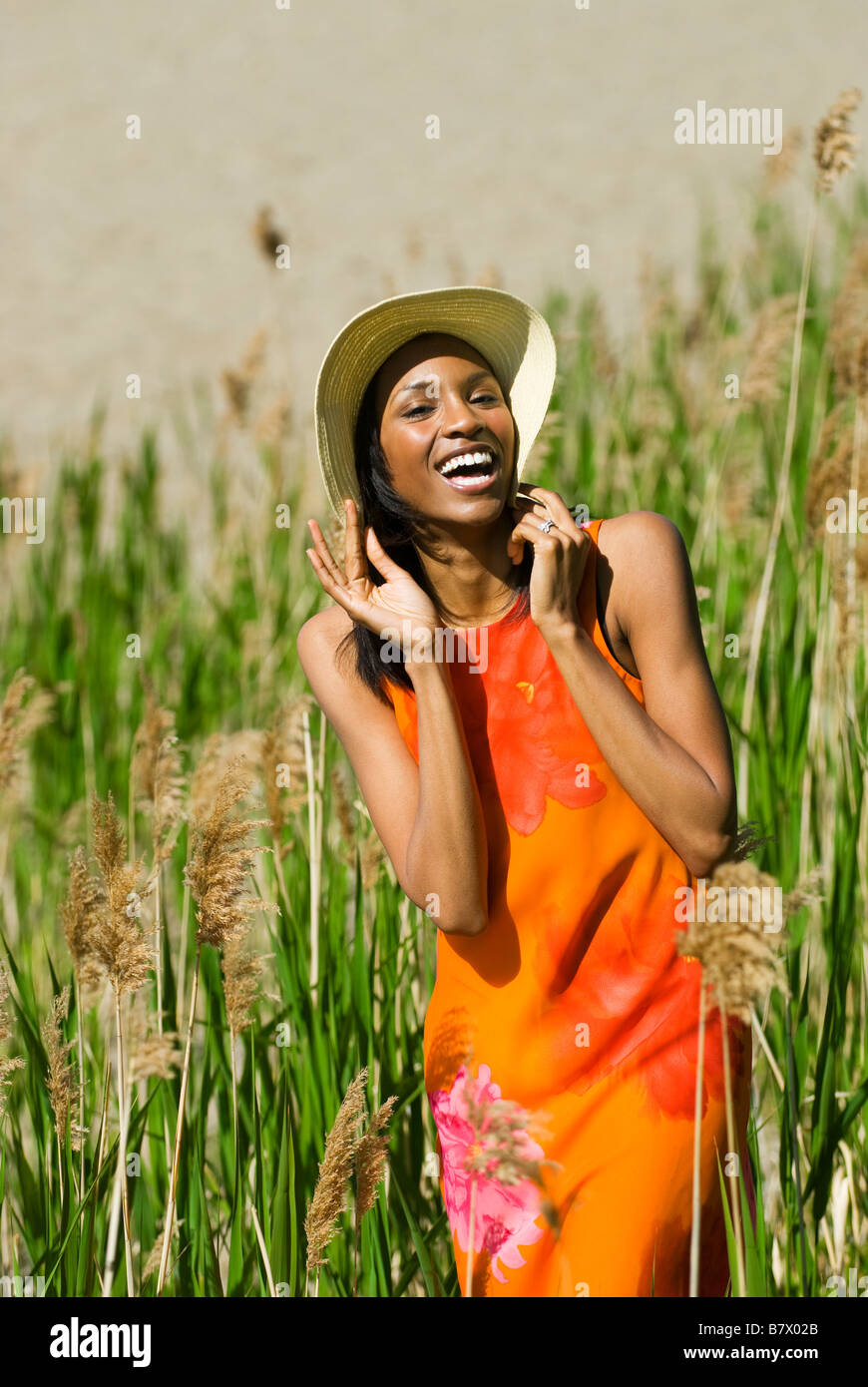 African woman modelling hi-res stock photography and images - Alamy