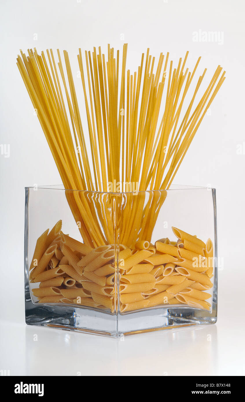 Spaghetti and Pasta composition Stock Photo - Alamy