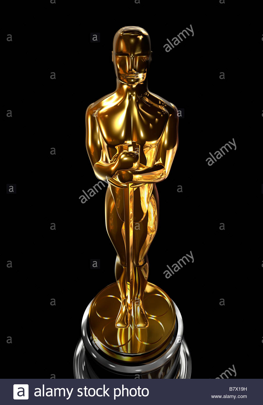 Oscar Statuette Stock Photos & Oscar Statuette Stock Images Alamy