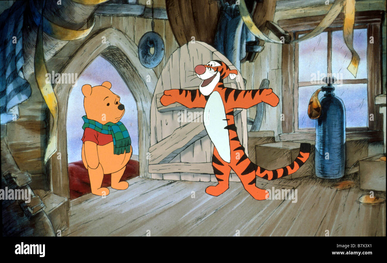 Les aventures de Tigrou The Tigger Movie  Year: 2000 USA Animation  Director: Jun Falkenstein Stock Photo