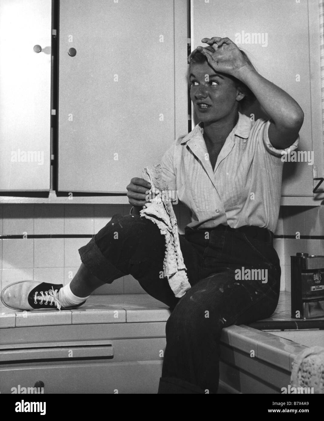 Barbara Bel Geddes Barbara Bel Geddes Barbara Bel Geddes Stock Photo