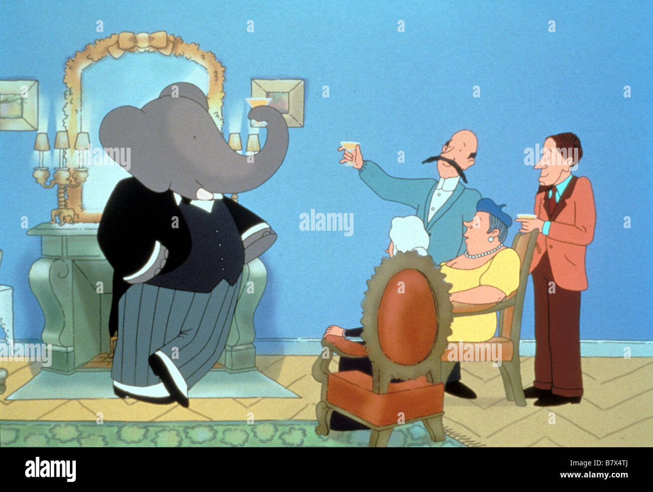 Babar: King of the Elephants Year: 1999 France / Germany / Canada Director:  Raymond Jafelice Animation Stock Photo - Alamy