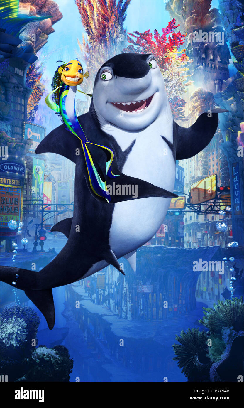 Le gang des requins Shark Tale / Sharkslayer Year 2004 USA animation production Walt Disney