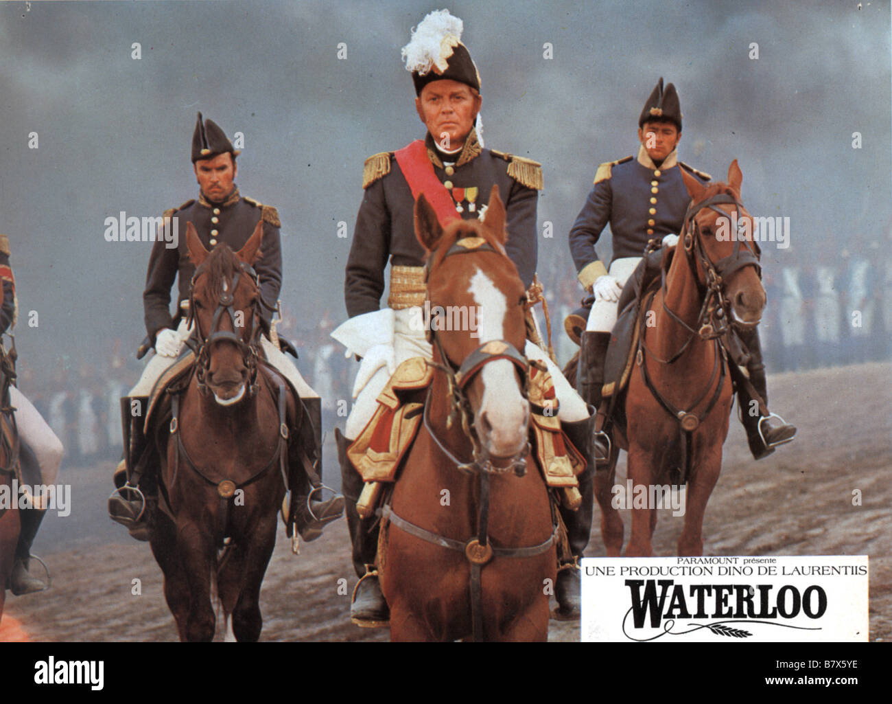 Waterloo  Year: 1970 - Italy / Soviet Union Director: Sergei Bondarchuk Dan O'Herlihy Stock Photo