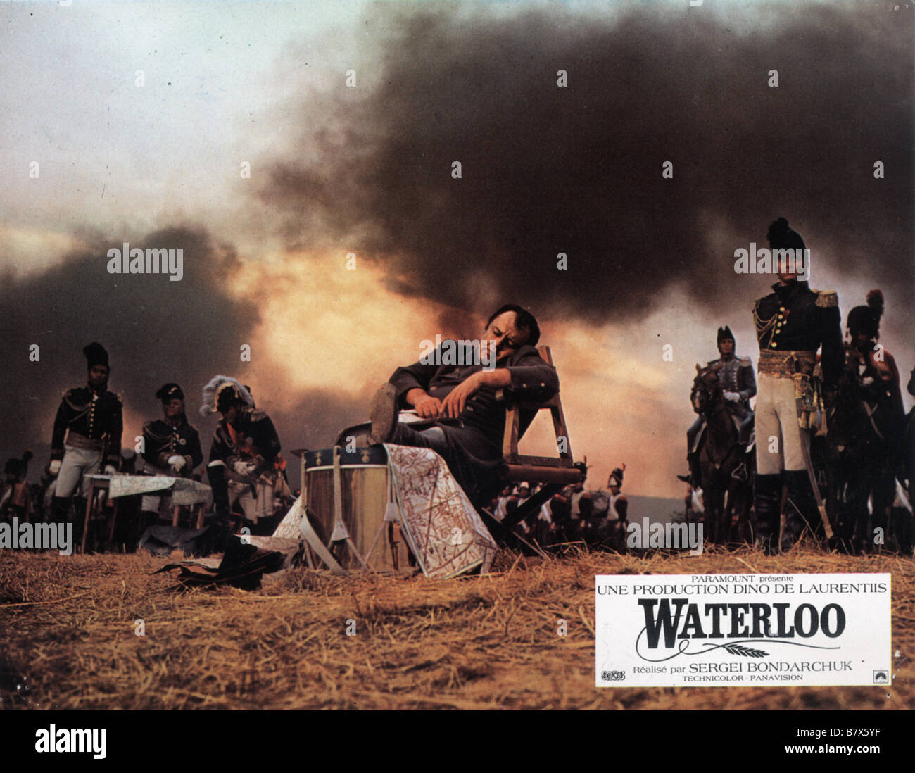 Waterloo  Year: 1970 - Italy / Soviet Union Rod Steiger  Director: Sergei Bondarchuk Stock Photo