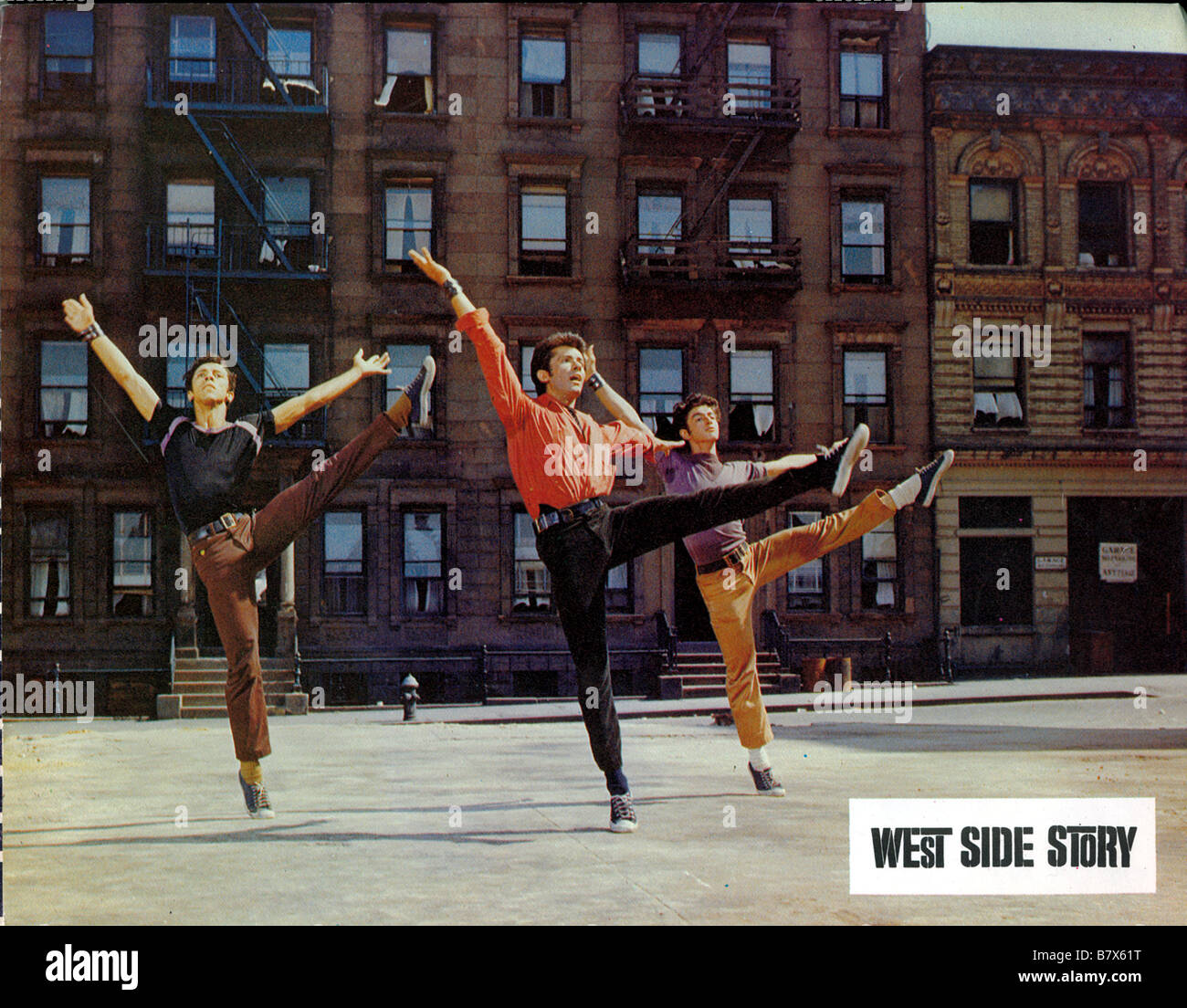 West Side Story  Year: 1961 USA Director: Jerome Robbins Robert Wise George Chakiris Stock Photo