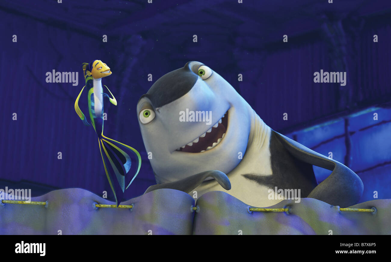Le gang des requins Shark Tale / Sharkslayer  Year: 2004 USA animation production : Walt Disney  Director: Bibo Bergeron Vicky Jenson Stock Photo