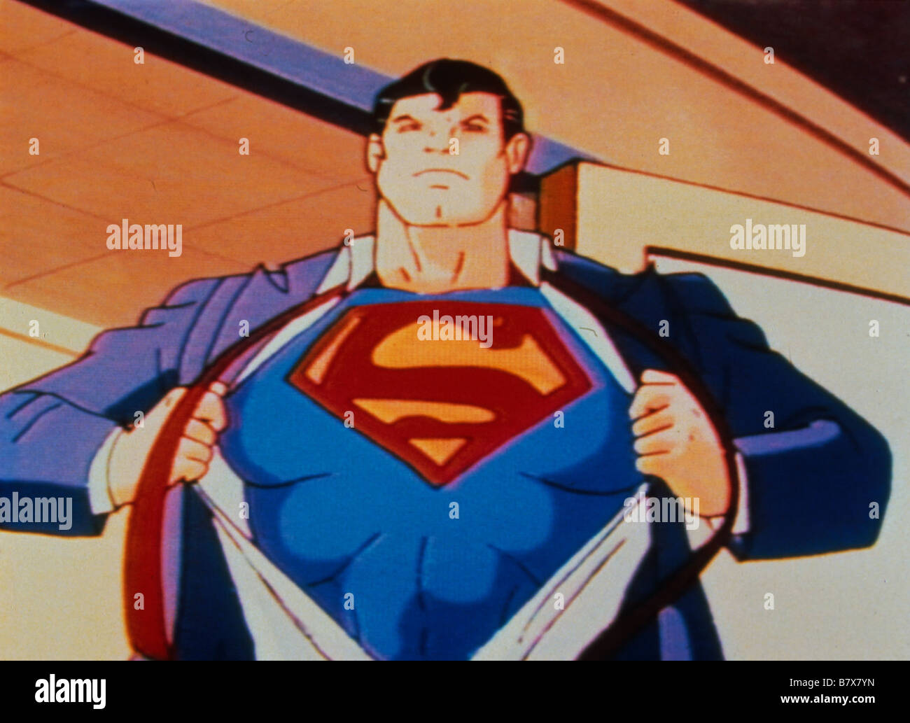 Superman the animated series hi-res stock photography and images - Alamy
