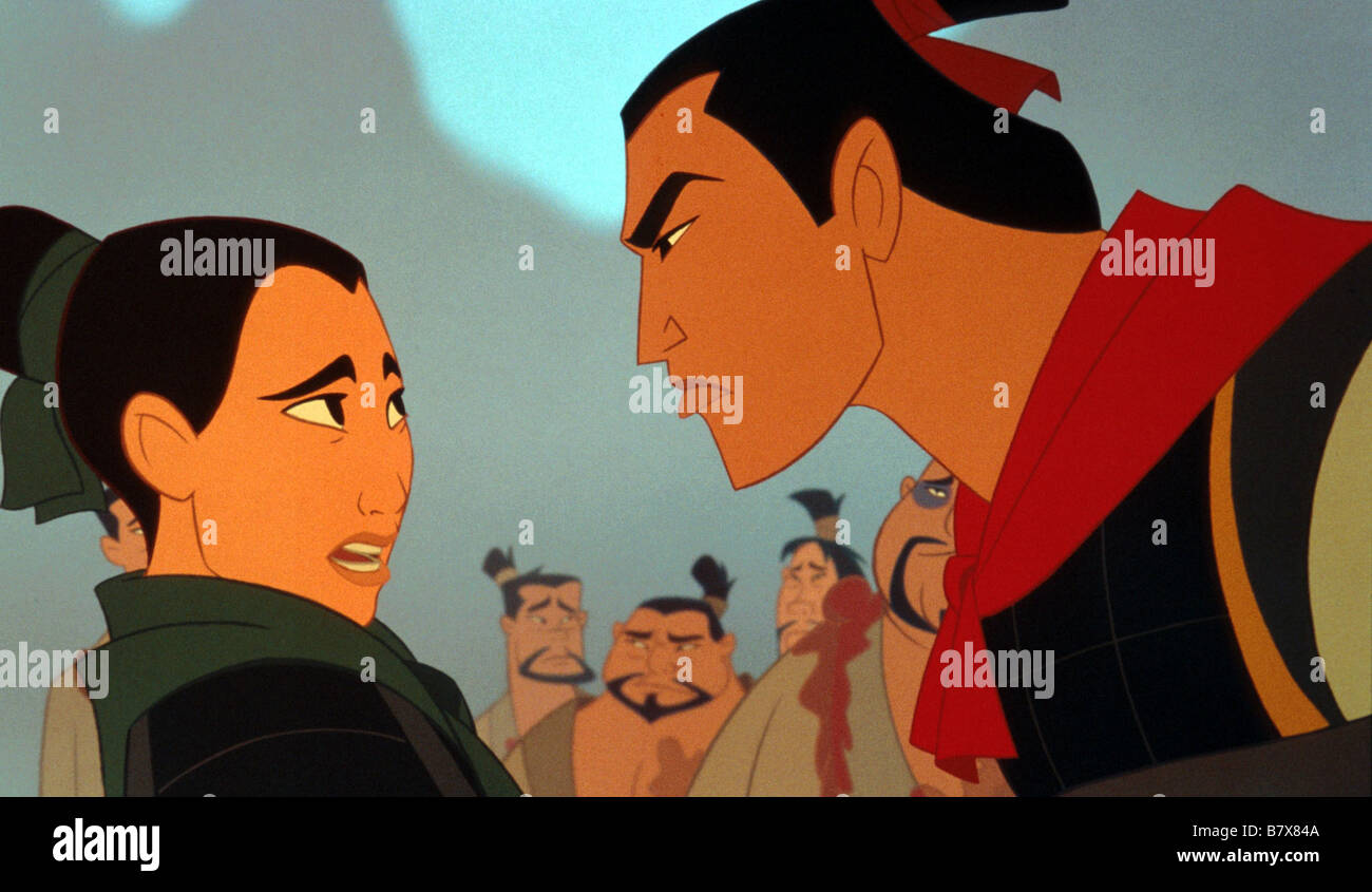 Mulan Year: 1998 USA Director: Tony Bancroft Barry Cook Animation Stock Photo