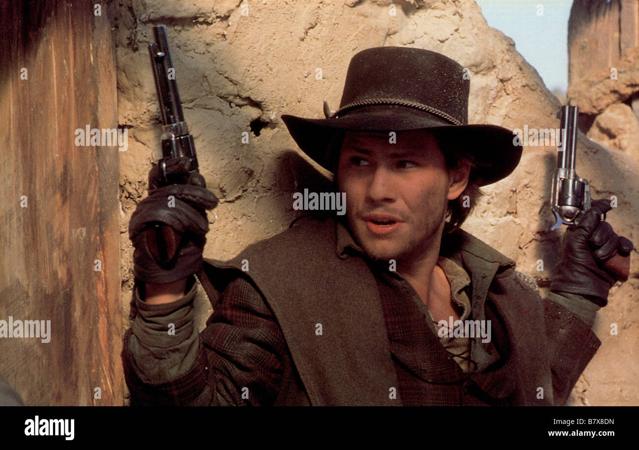 Young Guns II Young Guns II / Hell Bent for Leather  Year: 1990 USA Christian Slater  Director: Geoff Murphy Stock Photo