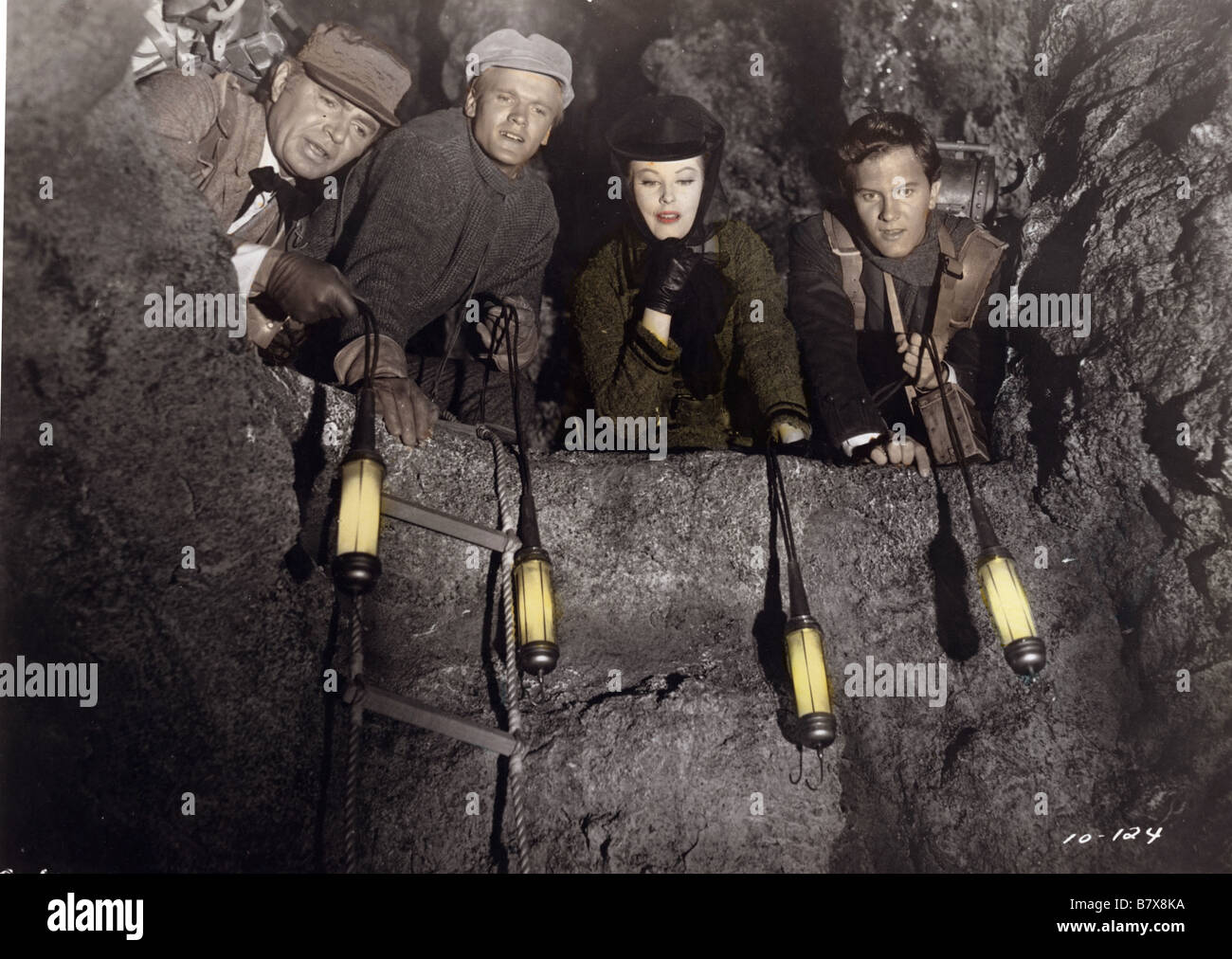 Journey to the Center of the Earth  Year : 1959  USA Director : Henry Levin James Mason, Peter Ronson, Arlene Dahl, Pat Boone Stock Photo