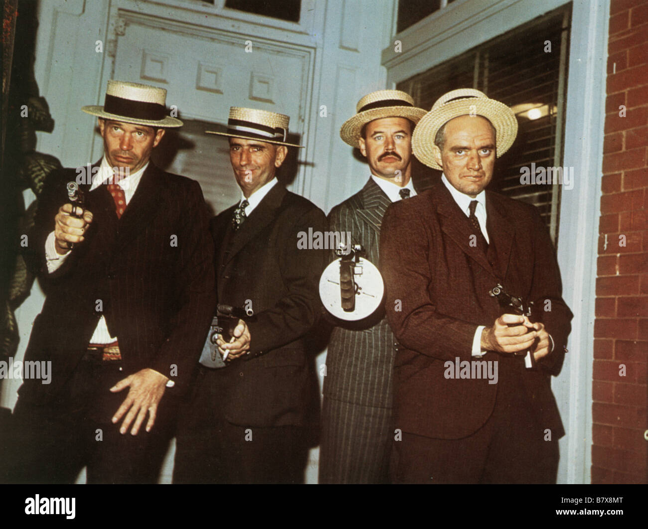 Dillinger Dillinger  Year: 1973 USA Warren Oates , Harry Dean Stanton , Geoffrey Lewis , Stock Photo