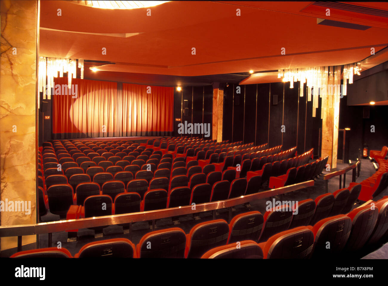 Movie theatre "Le Balzac" in Paris Stock Photo Alamy