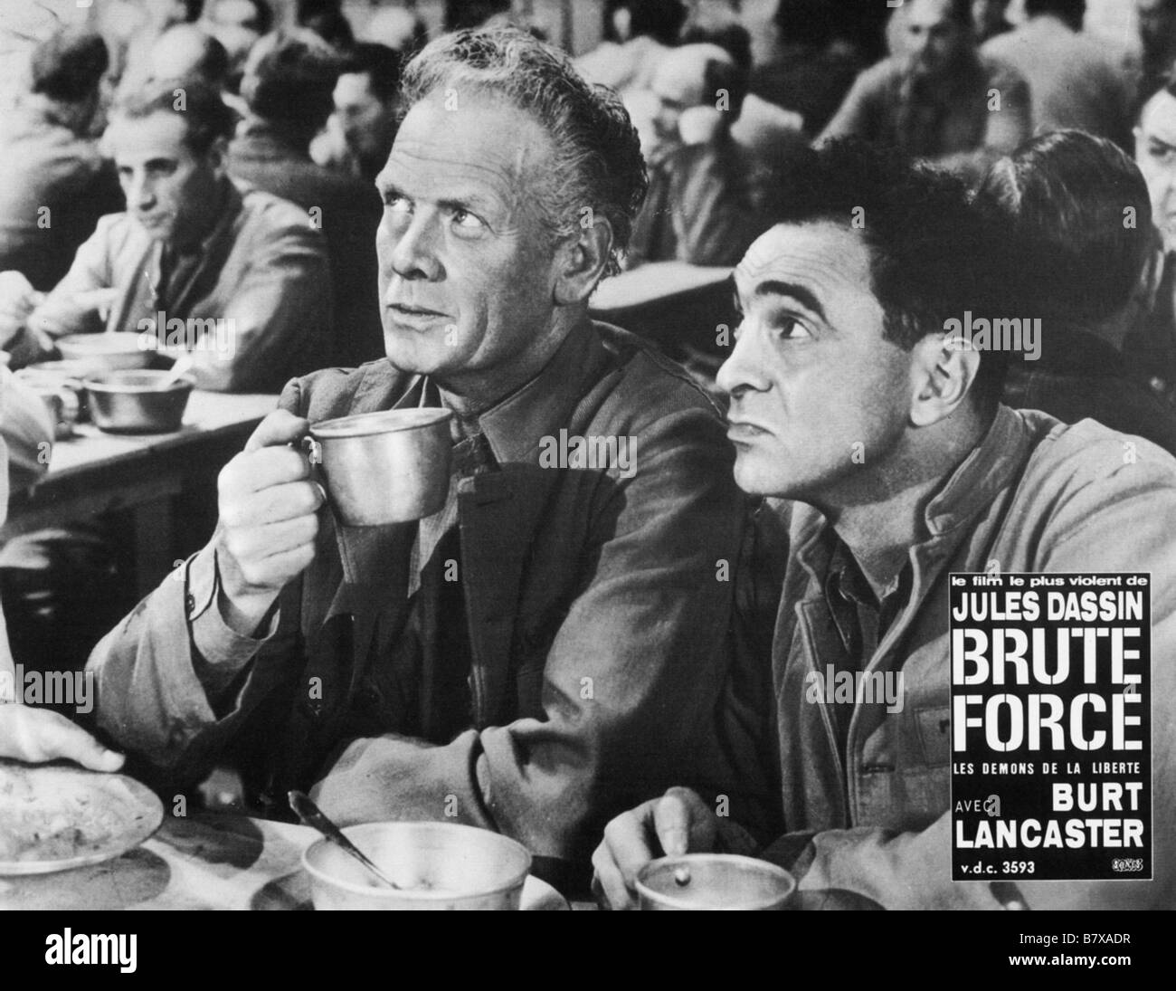 Brute Force  Year: 1947 USA Charles Bickford , Carl Rhodes  Director: Jules Dassin Stock Photo