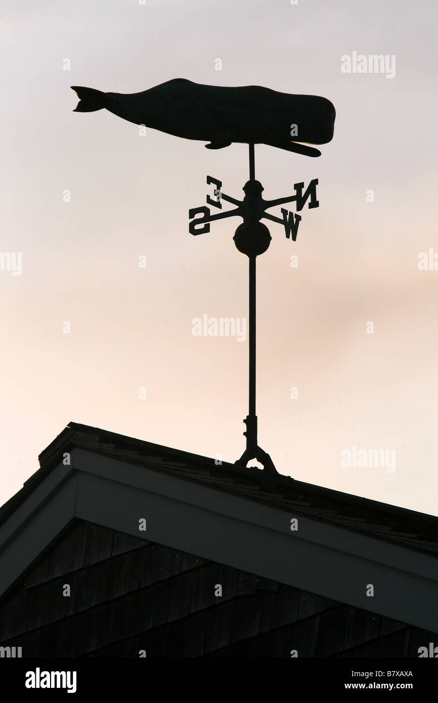 Whale Weathervane, Nantucket Island, Massachusetts, USA Stock Photo Alamy