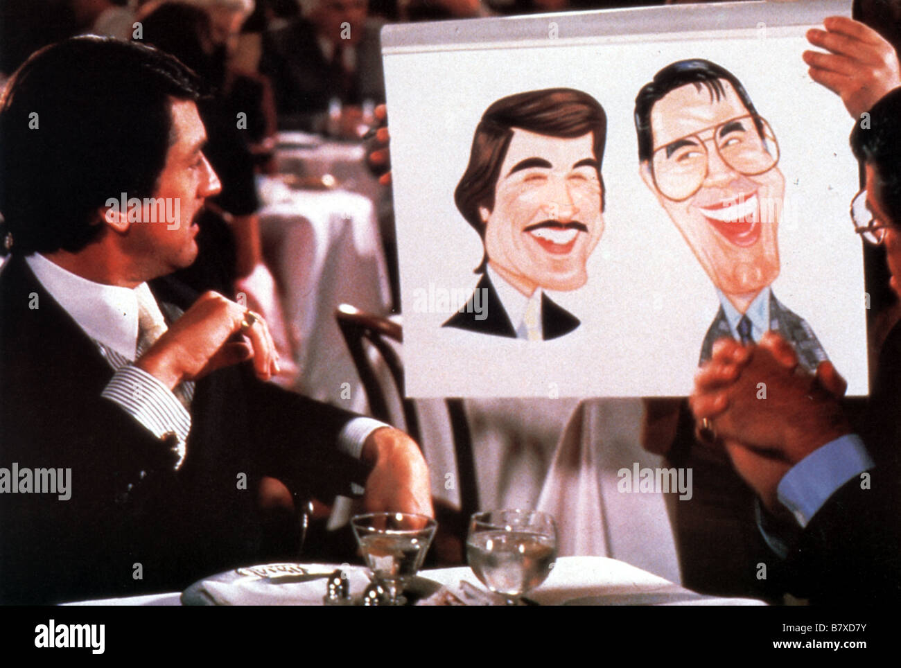 The King of Comedy  Year: 1983 USA Director: Martin Scorsese Jerry Lewis, Robert de Niro Stock Photo