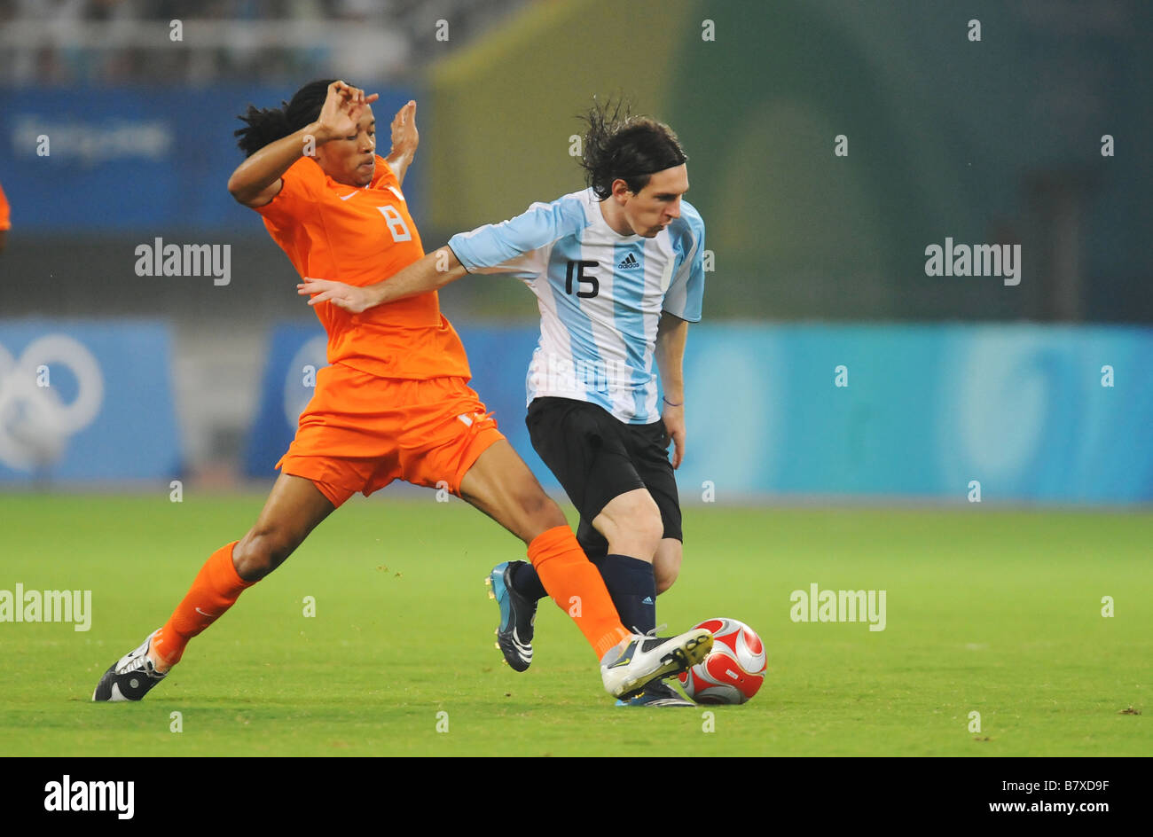Lionel messi argentina 2008 hi-res stock photography and images - Alamy
