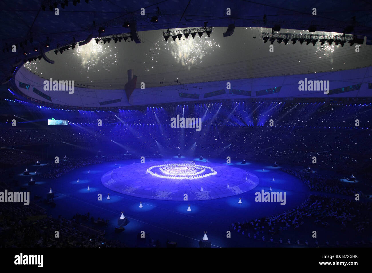 Opening Ceremony For The Paralympic Games SEPTEMBER 6 2008 Opening Ceremony during the Opening Ceremony for the 2008 Beijing Summer Paralympic at the National Stadium Beijing China Photo by Akihiro Sugimoto AFLO SPORT 1080 Stock Photo