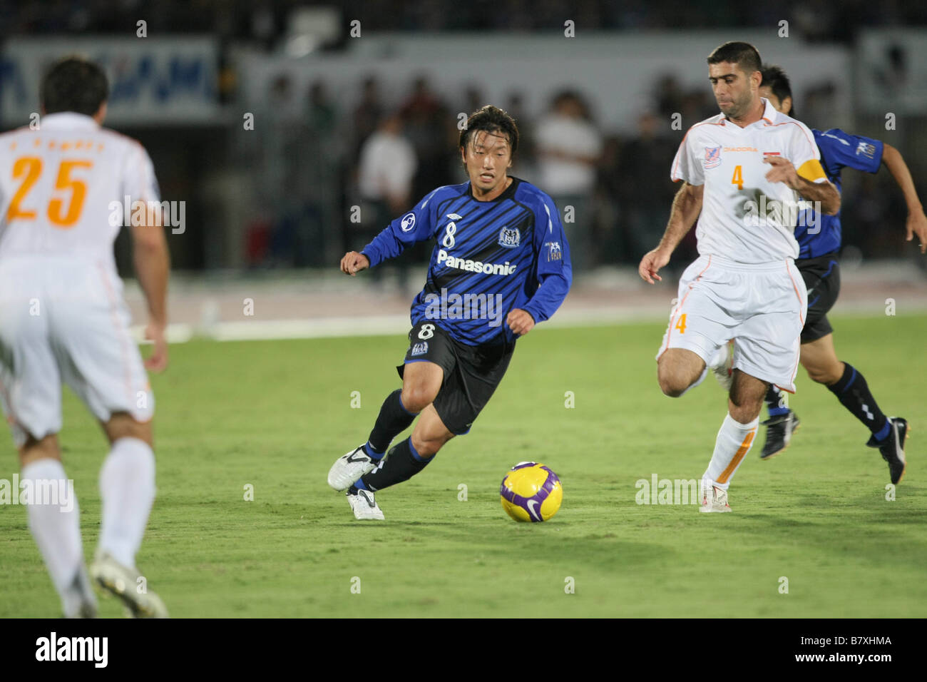 Shinichi Terada Gamba SEPTEMBER 24 2008 Football AFC Champions League 2008 between Gamba Osaka 2 0 Al Karama at Expo 70 Commemorative Stadium Osaka Japan Photo by Akihiro Sugimoto AFLO SPORT 1080 Stock Photo