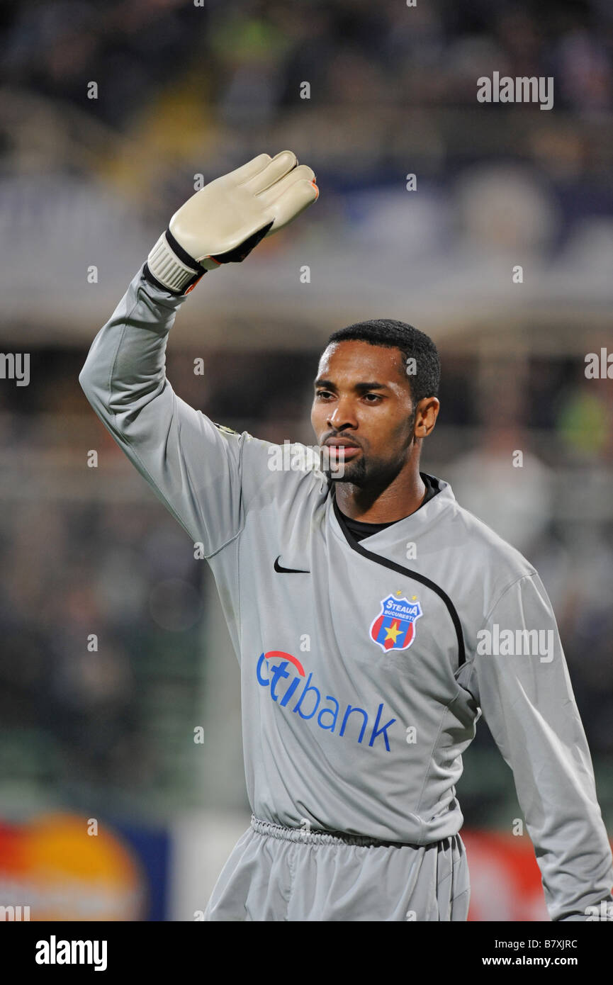 Daryo Moreno Steaua September 30 2008 Football UEFA Champions League 2008  2009 Fiorentina Italy vs Steaua Bucuresti Bucarest 0 0 Artemio Franchi  Stadium Florence Italy Photo by Enrico Calderoni AFLO Stock Photo - Alamy