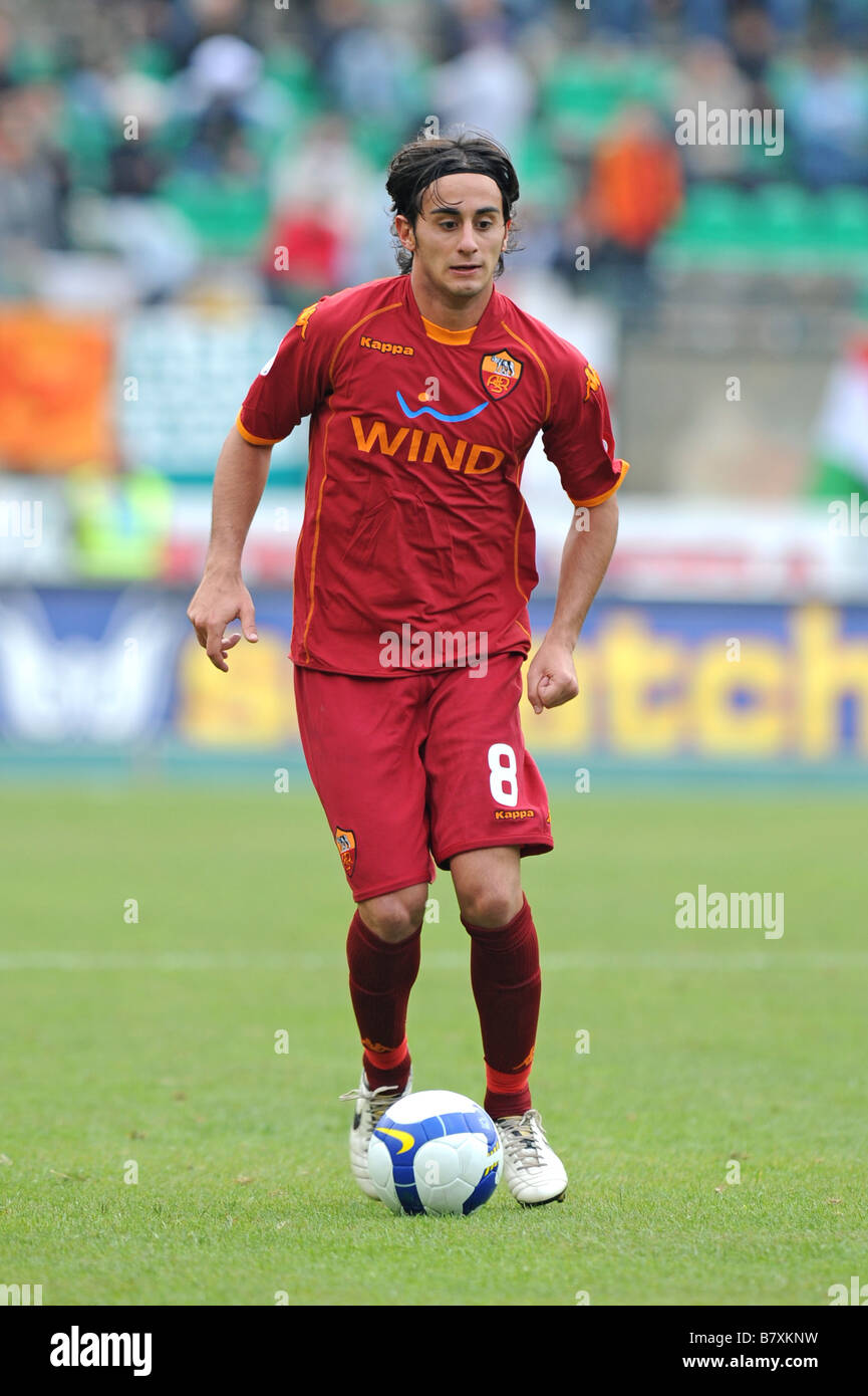 Alberto Aquilani Roma OCTOBER 5 2008 Football Italian Serie A match between Siena and AS Roma at Artemio Franchi Stadium in Siena Italy Photo by Enrico Calderoni AFLO SPORT 0391 Stock Photo