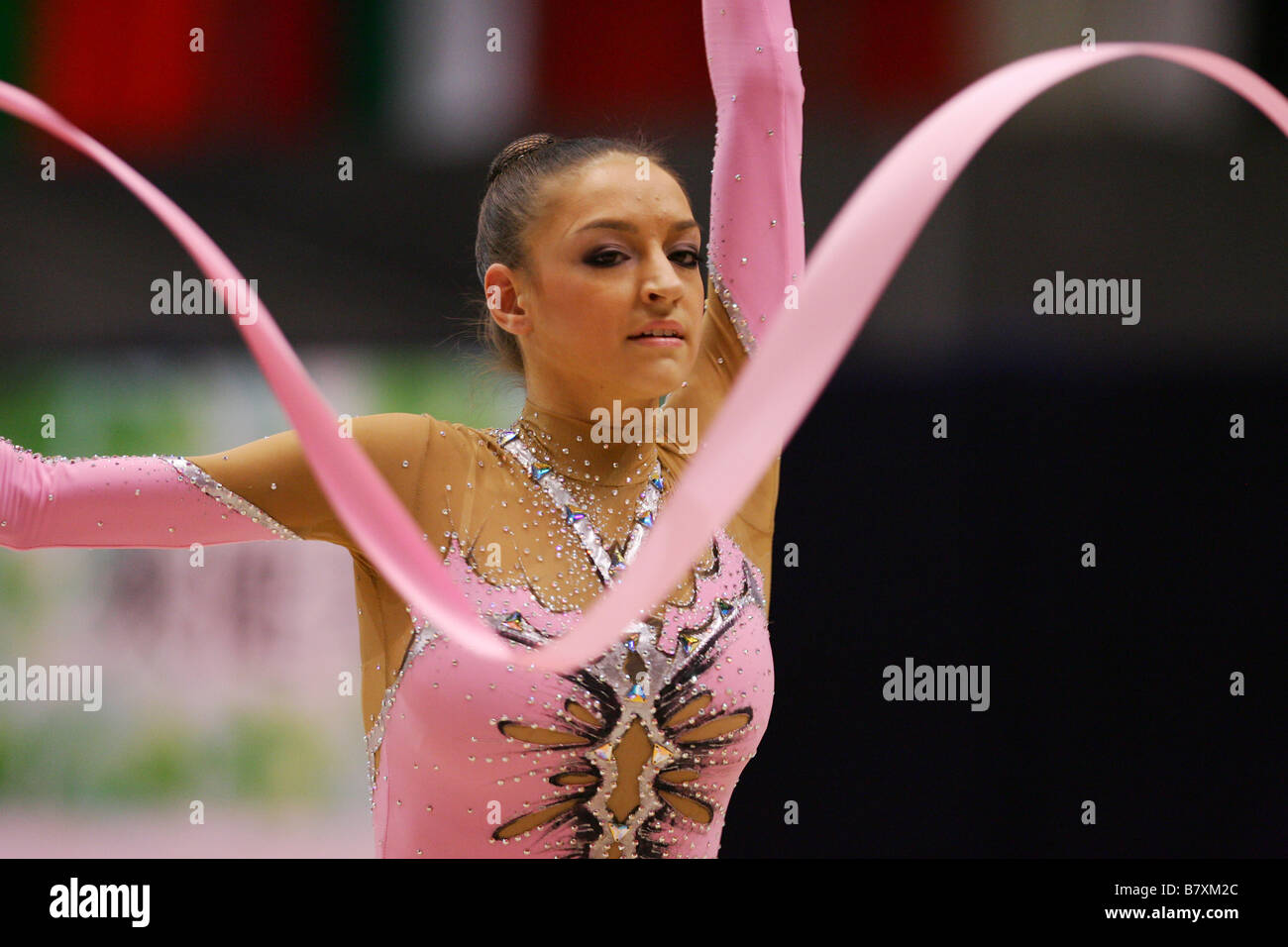 Evgeniya Kanaeva RUS OCTOBER 12 2008 Rhythmic Gymnastics AEON CUP 2008 ...