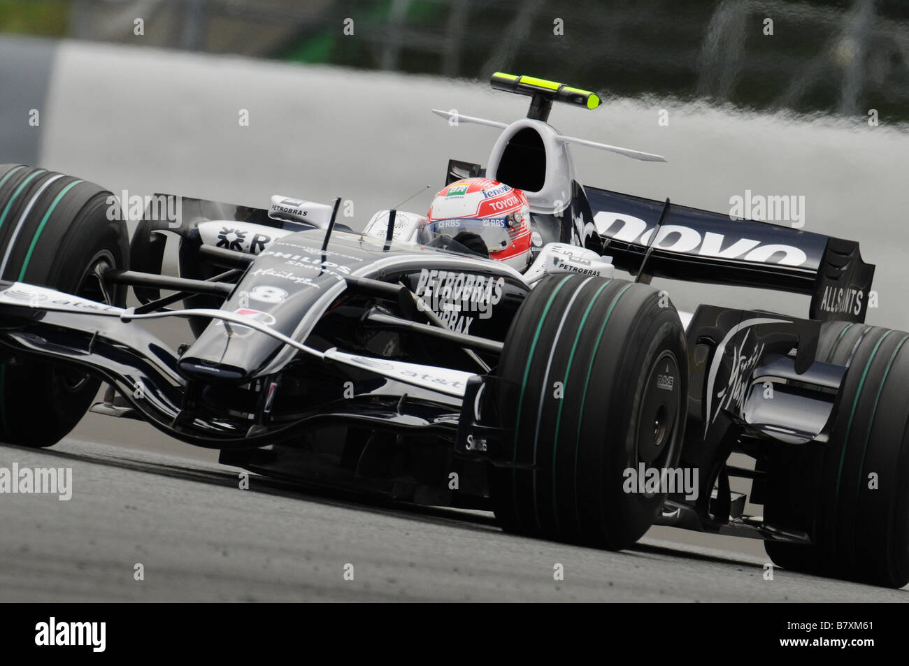 Kazuki Nakajima Williams OCTOBER 12 2008 Formula One Kazuki