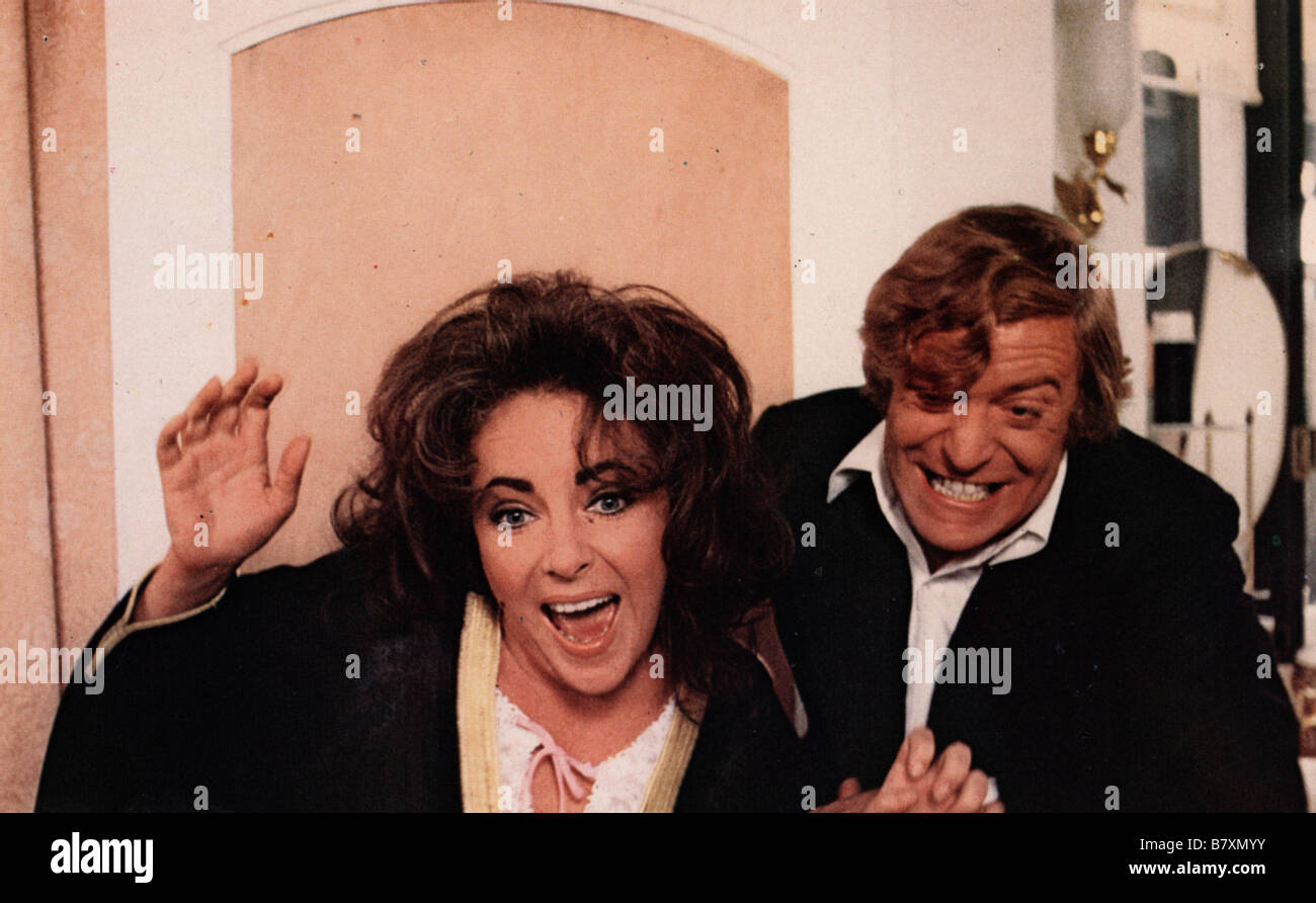 Zee and Co.  Year: 1972 - UK Elizabeth Taylor (Liz Taylor), ,Michael Caine  Director: Brian G. Hutton Stock Photo