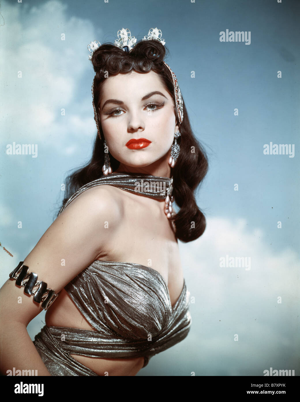 Debra Paget Debra Paget Debra Paget Stock Photo